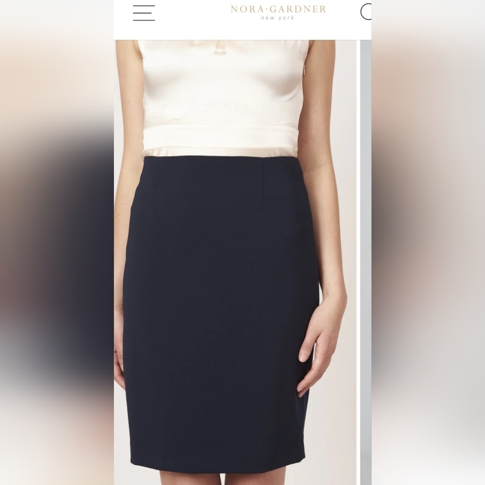 Nora Gardner black Chelsea skirt size 4